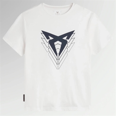 UNISEX WHITE BIG LOGO T-SHIRT